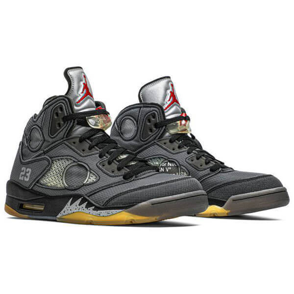 ナイキ スニーカー コピー ナイキ Jordan 5 Retro Off-White Black ジョーダン 3 レトロ CT8480-001