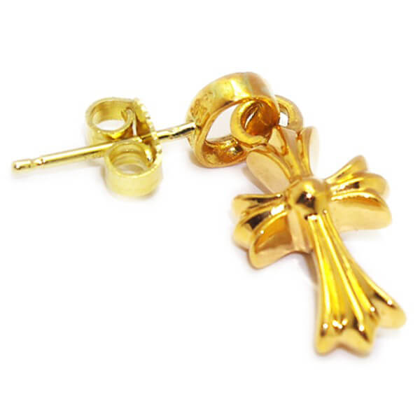 クロムハーツ スーパーコピー 22k Earring Baby Fat ベビーファット２２Kピアス