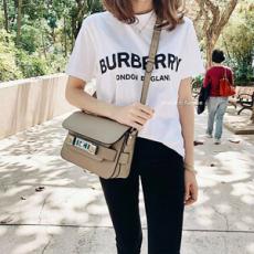 Burberry バーバリー Tシャツ コピー ロゴプリント コットンTシャツ ホワイト 8011651