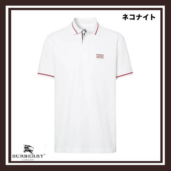 ★BURBERRY★バーバリー コピー ロゴ ポロシャツ8025973