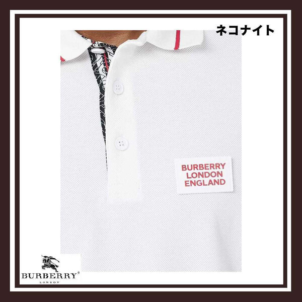 ★BURBERRY★バーバリー コピー ロゴ ポロシャツ8025973