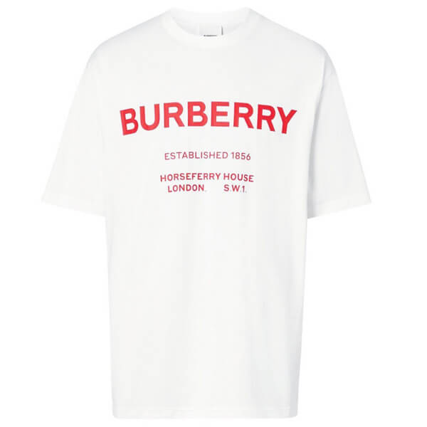 バーバリー Tシャツ コピー BURBERRY／ORSEFERRY PRINT COTTON T-SHIRT