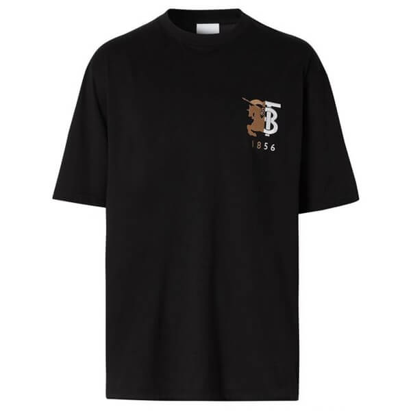 ★Burberry★バーバリー Tシャツ コピー コントラストロゴ 半袖