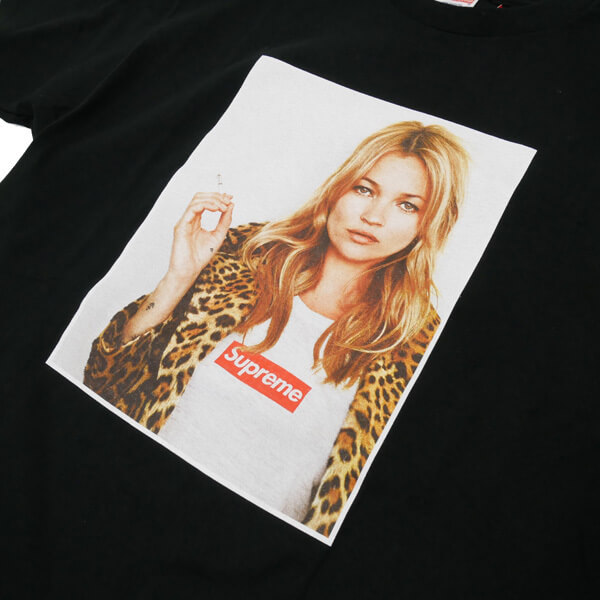 シュプリーム tシャツ コピー シュプリーム SS12 KATE MOSS TEE 黒 