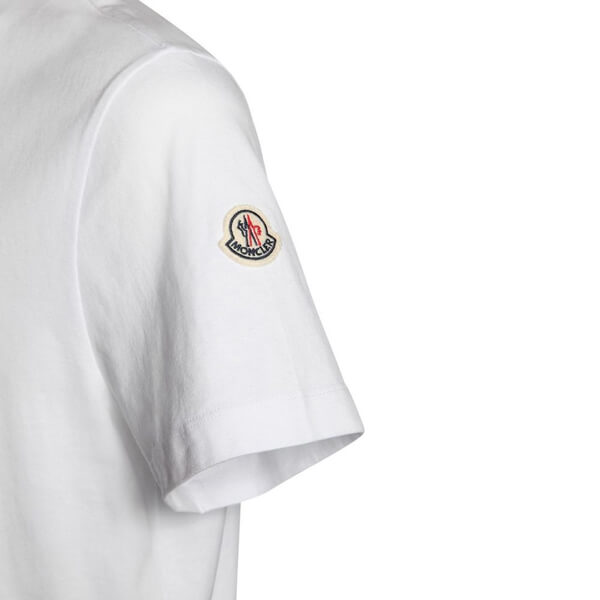 モンクレールtシャツ偽物 Moncler★20AW★マウンテンビッグロゴ入半袖Tシャツ