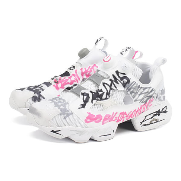 ヴェトモン ポンプフューリー 偽物 スニーカー VETEMENTS // X REEBOK INSTAPUMP GRAFFITI FURY