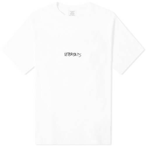  ヴェトモン tシャツ 偽物 VETEMENTS JEANSロゴ Tシャツ