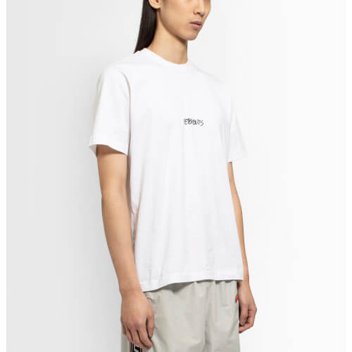  ヴェトモン tシャツ 偽物 VETEMENTS JEANSロゴ Tシャツ