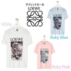 ロエベ tシャツ 偽物 ロエベプリント入りクルーネック半袖Tシャツロエベ SS 2020