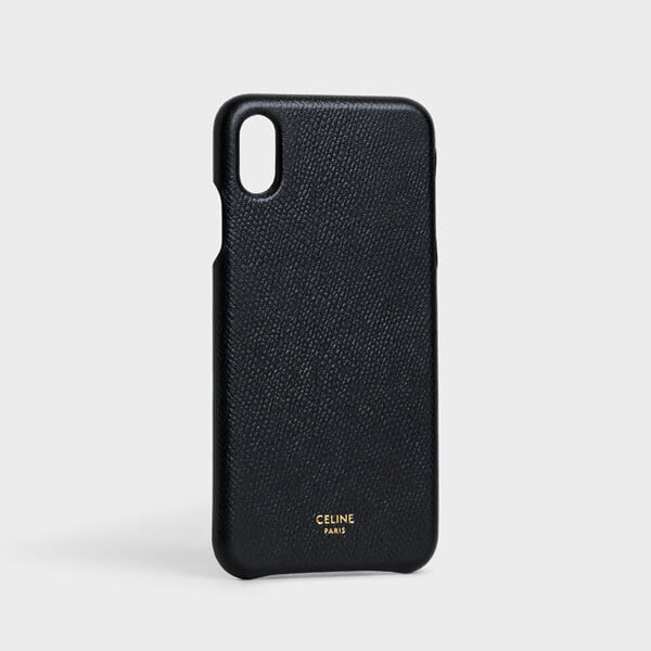 セリーヌ アイフォン ケース 偽物 セリーヌ IPHONE XS MAX CASE グレインドラムスキン