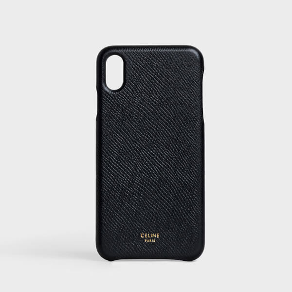 セリーヌ アイフォン ケース 偽物 セリーヌ IPHONE XS MAX CASE グレインドラムスキン