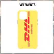 ヴェトモン iphoneケース 偽物 VETEMENTS iPhone 11 Pro ケース イエロー