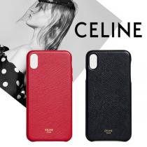 セリーヌ アイフォン ケース 偽物 セリーヌ IPHONE XS MAX CASE グレインドラ...