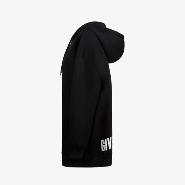  ジバンシー パーカー コピー GIVENCHY PARISバックプリント コットンパーカー