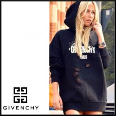 givenchy パーカー 偽物 GIVENCHY PARIS デストロイド フーディ ロゴ スウェット パーカー