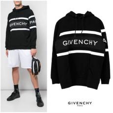 ジバンシー パーカー コピー GIVENCHY パーカー BMJ02L 3Y3P 004 ロゴ入りフードトレーナー