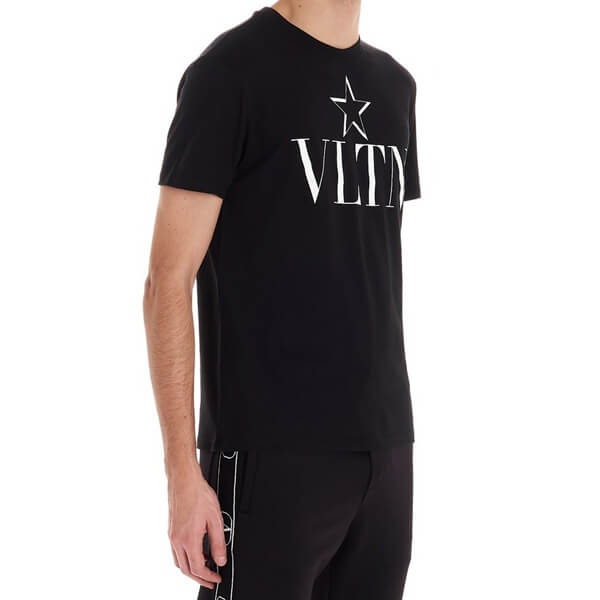  ヴァレンティノ Tシャツ コピー★VLTN LOGO TE STAR Tシャツ★