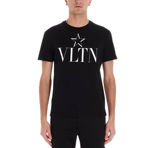  ヴァレンティノ Tシャツ コピー★VLTN LOGO TE STAR Tシャツ★