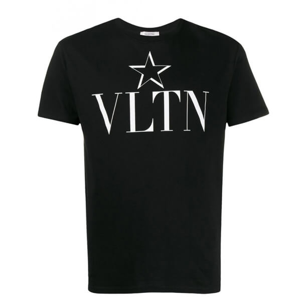  ヴァレンティノ Tシャツ コピー★VLTN LOGO TE STAR Tシャツ★