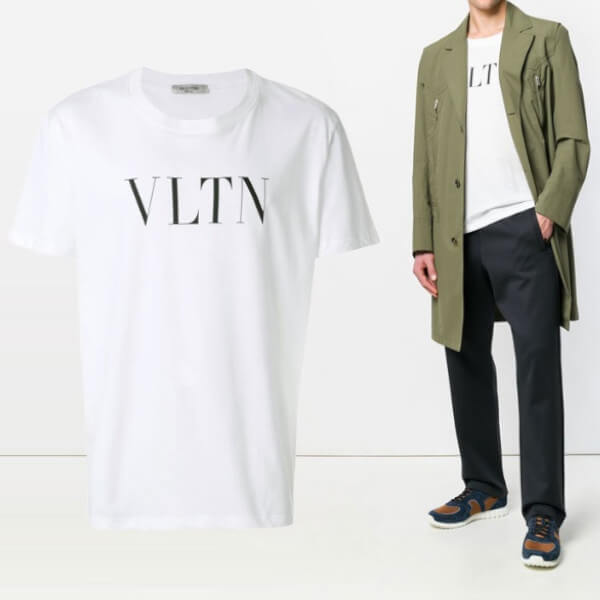 【 ヴァレンティノ Tシャツ コピー】VLTN T-SHIRT G10V 3LE