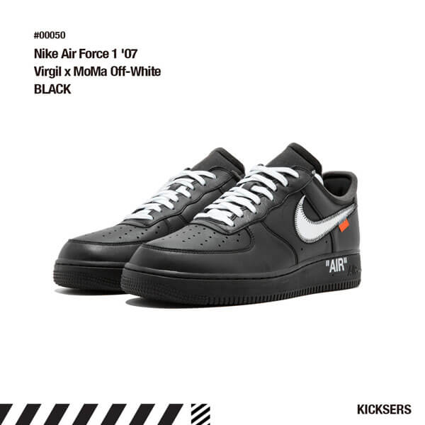 入手困難！ナイキ オフ ホワイト スニーカー コピー エアフォースOFF-WHITE x Air Force 1 Low '07 'MoMA' AV5210 001