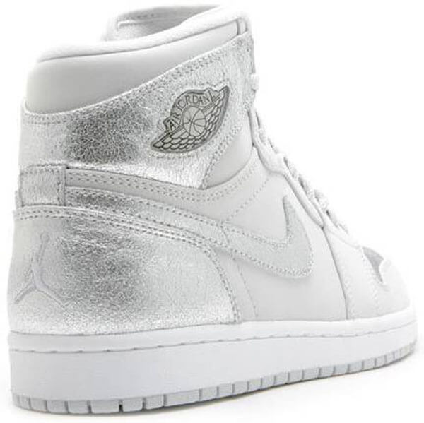 ナイキ エアージョーダン スニーカー コピー ナイキ Air Jordan 1 Retro Hi Silver '25th Anniversary' 2010