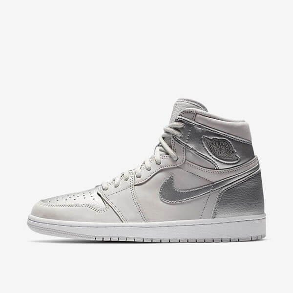 ナイキ エアージョーダン スニーカー コピー ナイキ Air Jordan 1 Retro Hi Silver '25th Anniversary' 2010