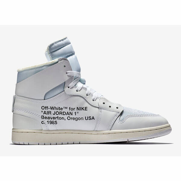 off white  スニーカー コピー オフホワイト ナイキ Air Jordan 1 Retro High OG “WHITE” SS 18