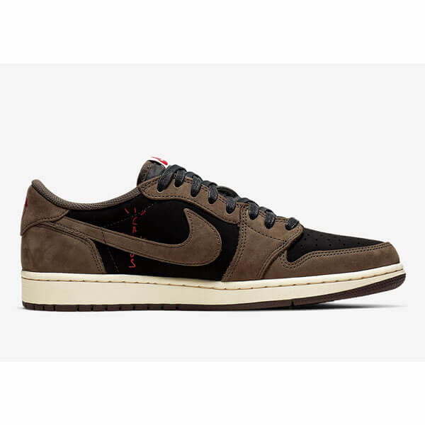 ナイキ エアージョーダン スニーカー コピー Travis Scott x ナイキ Air Jordan 1 Retro Low OG SP AW 19 2019 Mocha