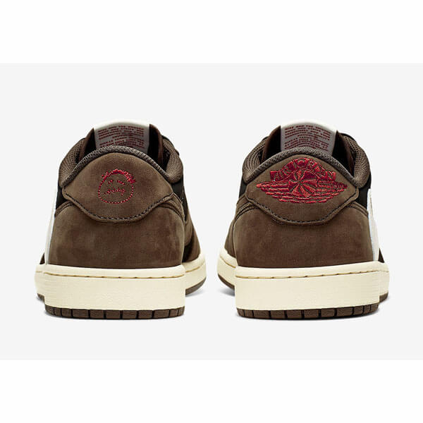 ナイキ エアージョーダン スニーカー コピー Travis Scott x ナイキ Air Jordan 1 Retro Low OG SP AW 19 2019 Mocha