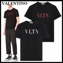 【 ヴァレンティノ Tシャツ コピー】VLTN ロゴ TシャツG10V 3LE 0NR