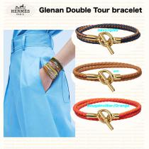 エルメス ブレスレット コピー カーフスキン Glenan Double Tour bracel...