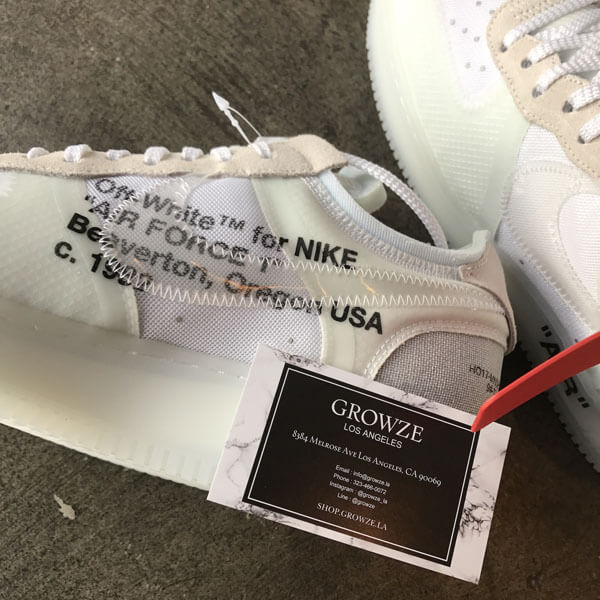 ナイキ オフ ホワイト スニーカー コピー ナイキコラボ Off-White x Air Force 1 Low