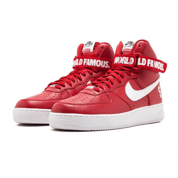 【シュプリームx ナイキ】 スニーカー コピー 激レア シュプリーム Air Force 1 High 