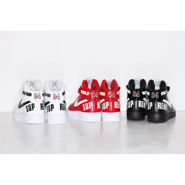 【シュプリームx ナイキ】 スニーカー コピー 激レア シュプリーム Air Force 1 High 