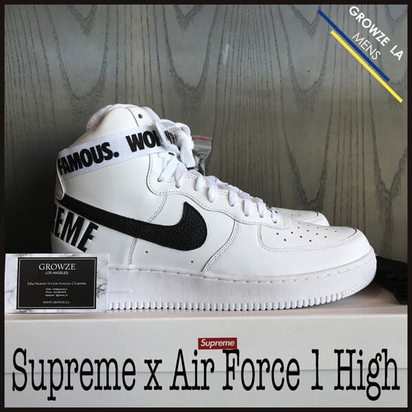 シュプリーム x ナイキ スニーカー コピー 激レア シュプリーム Air Force 1 High 