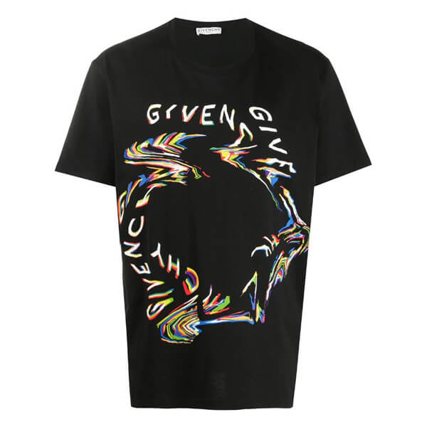 GIVENCHY ジバンシー tシャツ 偽物 ロゴ Tシャツ