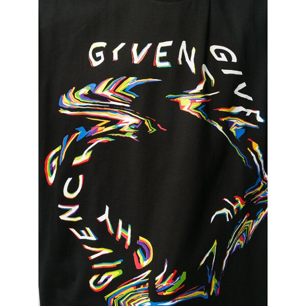 GIVENCHY ジバンシー tシャツ 偽物 ロゴ Tシャツ