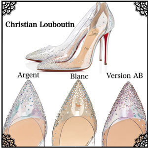 VIPセール★ ディオール Louboutin★偽物degrastrass パンプス ヒール 100mm1191447W081