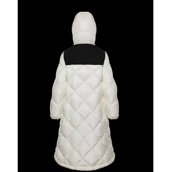 【20AW】モンクレール 偽物 ダウン MONCLER 入手困難 DUROC ロゴ入 ロング丈 リボン付 3色 0931D20000C0459999