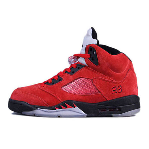 ナイキ エアジョーダン コピー 5 レトロ レイジング ブル レッド スエード入手困難!! Air Jordan 5 Raging Bull Red