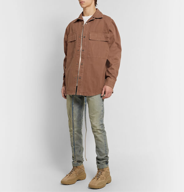 新着★FEAR OF GOD★偽物コットンキャンバスシャツジャケット 全2色