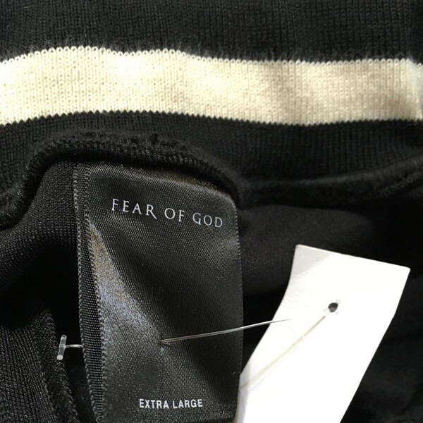 超希少★Fear of God★スーパーコピーセレブ愛用 DOUBLE STRIPED TRACK PANTS