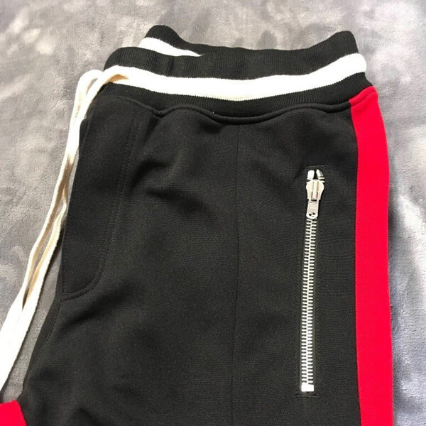 超希少★Fear of God★スーパーコピーセレブ愛用 DOUBLE STRIPED TRACK PANTS