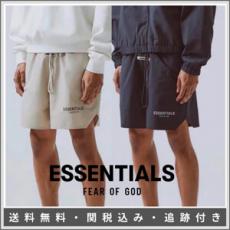 【大人気】essentials ハーフパンツ 偽物【Fear Of God】エッセンシャルズ パンツ  アクティブショーツ 33900