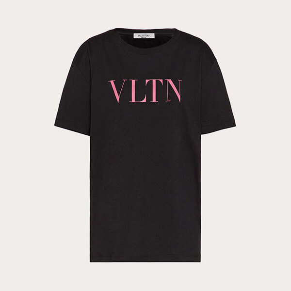 ◆VLTN ヴァレンティノ ロゴTシャツ コピー 2色 プリント TB3MG07D3V645F