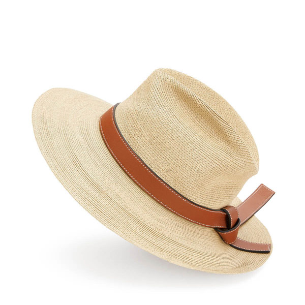 ロエベ キャップ コピー＊Panama Hat Natural/Tan 222.29.024