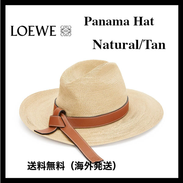 ロエベ キャップ コピー＊Panama Hat Natural/Tan 222.29.024