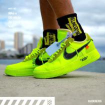 ナイキ オフ ホワイト スニーカー コピー  人気話題コラボ！Nike x Off-White Air Force 1 Low Volt AO4606-700