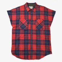 【FEAR OF GOD】コピーナイキThe Sleeveless Flannel【即発送】